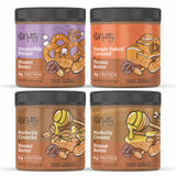 B'Nutty Sweet & Salty Peanut Butter | Simply Irresistible Salted Caramel & Pretzel Peanut Butter | Wholesome, Crunchy & Creamy, High Protein, Gluten