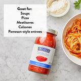 DeLallo Pomodoro Fresco Marinara Sauce, Handcrafted in Small Batches, All Natural, Gluten Free, Vegan, Made with Cherry Red Tomatoes and Olive Oil