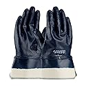 ArmorLite 56-3176/XL Nitrile Dipped Glove with Interlock Liner and Smooth Finish on Full Hand, Plasticized Safety Cuff