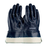 ArmorLite 56-3176/XL Nitrile Dipped Glove with Interlock Liner and Smooth Finish on Full Hand, Plasticized Safety Cuff