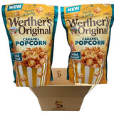 Salted Caramel Popcorn Sweet and Salty, 5.29 oz, 2-Pack - Gourmet Snack for Movie Nights, Parties, and Gifting