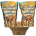 Salted Caramel Popcorn Sweet and Salty, 5.29 oz, 2-Pack - Gourmet Snack for Movie Nights, Parties, and Gifting