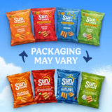 SunChips 100% Whole Grain Chips, Variety Pack, 1 oz Bags, Pack of 40, No Artificial Flavors, Colors