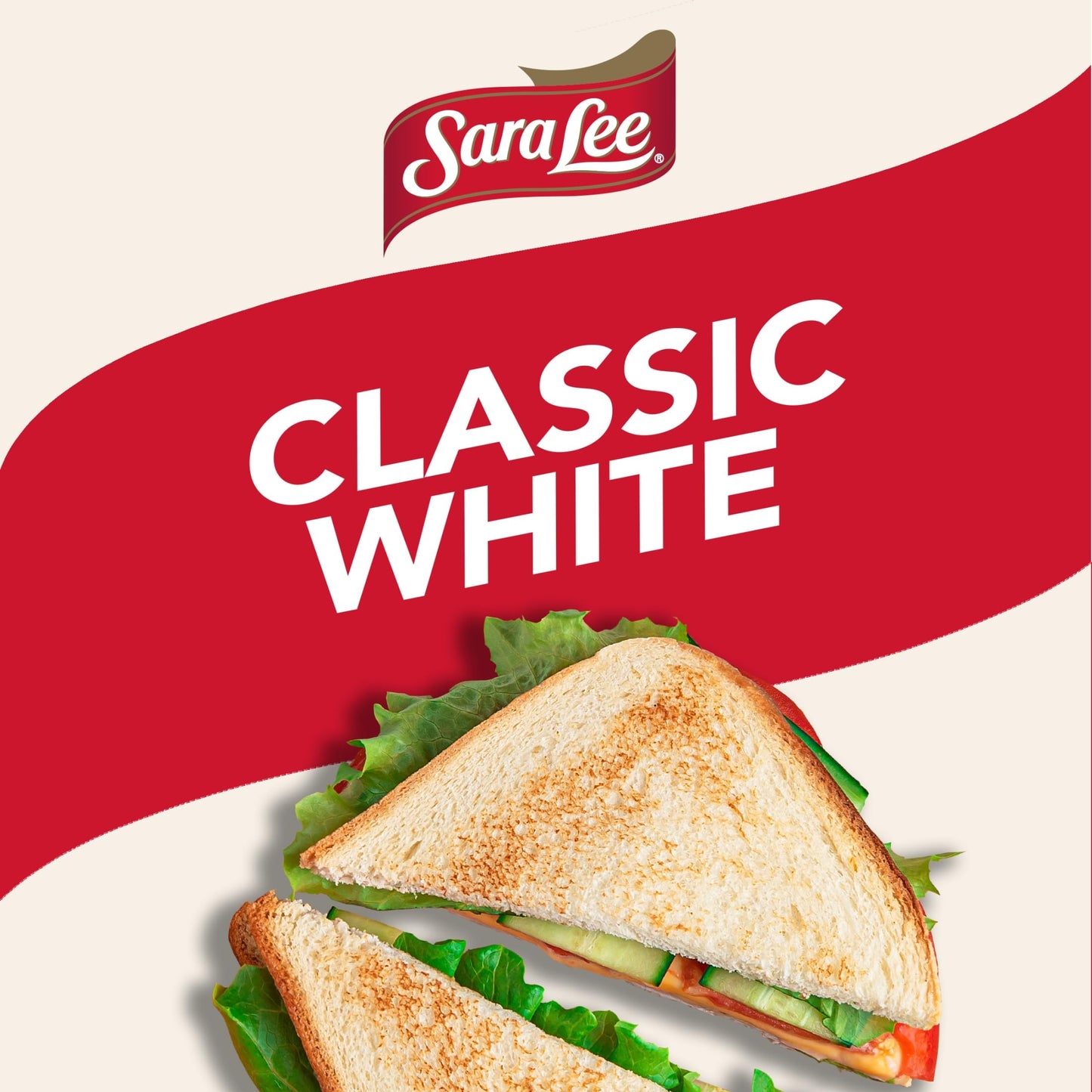 Sara Lee Classic White Sandwich Bread, 20 Oz Loaf of White Bread With No Artificial Colors or Flavors