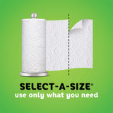 Bounty - Paper Towels - Select-A-Size Paper Towels - 9.49" x 19.02" x 10.98" - 19.02" x 10.98" x 9.49" - White