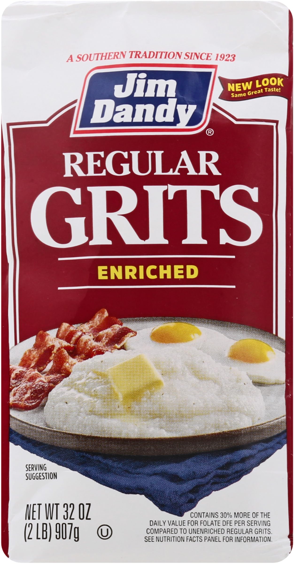 Jim Dandy Grits, Regular Enriched, 32 oz
