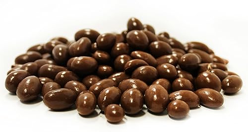 Gourmet Milk Chocolate Covered Peanuts by Its Delish - 5 LBS Bulk Bag - Premium Dairy Dark Chocolate Coated Peanuts