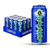 Liquid Ice Energy Drink - Arctic Berry (16 Fl Oz, 12 Count)