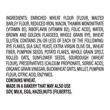 The Rustik Oven Hearty Grains & Seeds Bread, Bread Free From Artificial Colors and Flavors, 16 Oz Loaf
