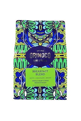 Orinoco Breakfast Blend 2.5lb bag, Medium Roast, Whole Bean Coffee 100% Arabica Beans