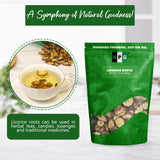 NPG Licorice Root Slices 16 Oz, Gan Cao Slice Root for Home Tea, Traditional Chinese Herbal Tea, Ingredient for Baking, Beverage Mix, Pure Liquorice