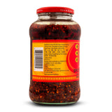 Lao Gan Ma Spicy Chili Crisp Hot Sauce - Restaurant Size 23.63 oz (670g) - Authentic Chinese Chili Oil with Crunchy Bits