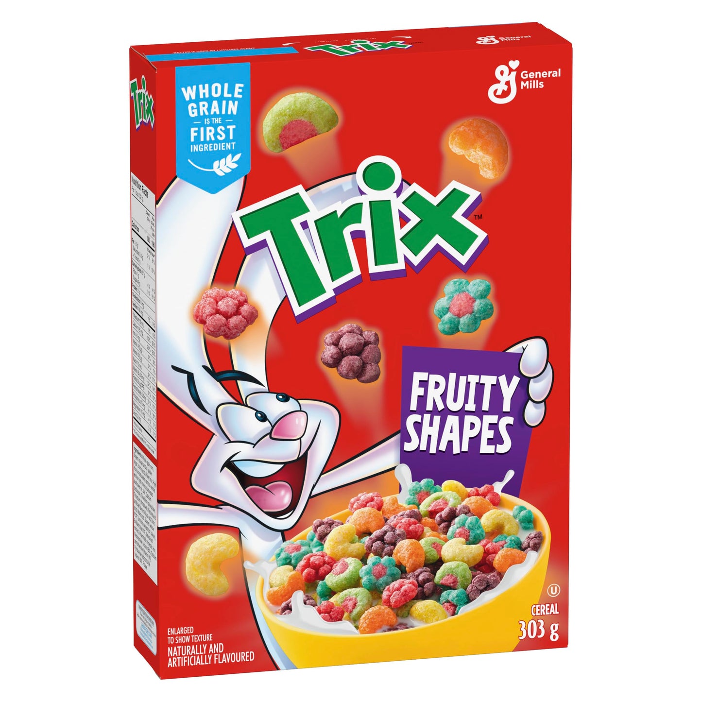 General Mills, Trix Fruity Shapes Cereal, 303g/10.7oz., {Imported from Canada}