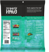 Ocean's Halo Organic Sushi Nori, 5 Pack, Vegan, Perfect for Rolls and Wraps