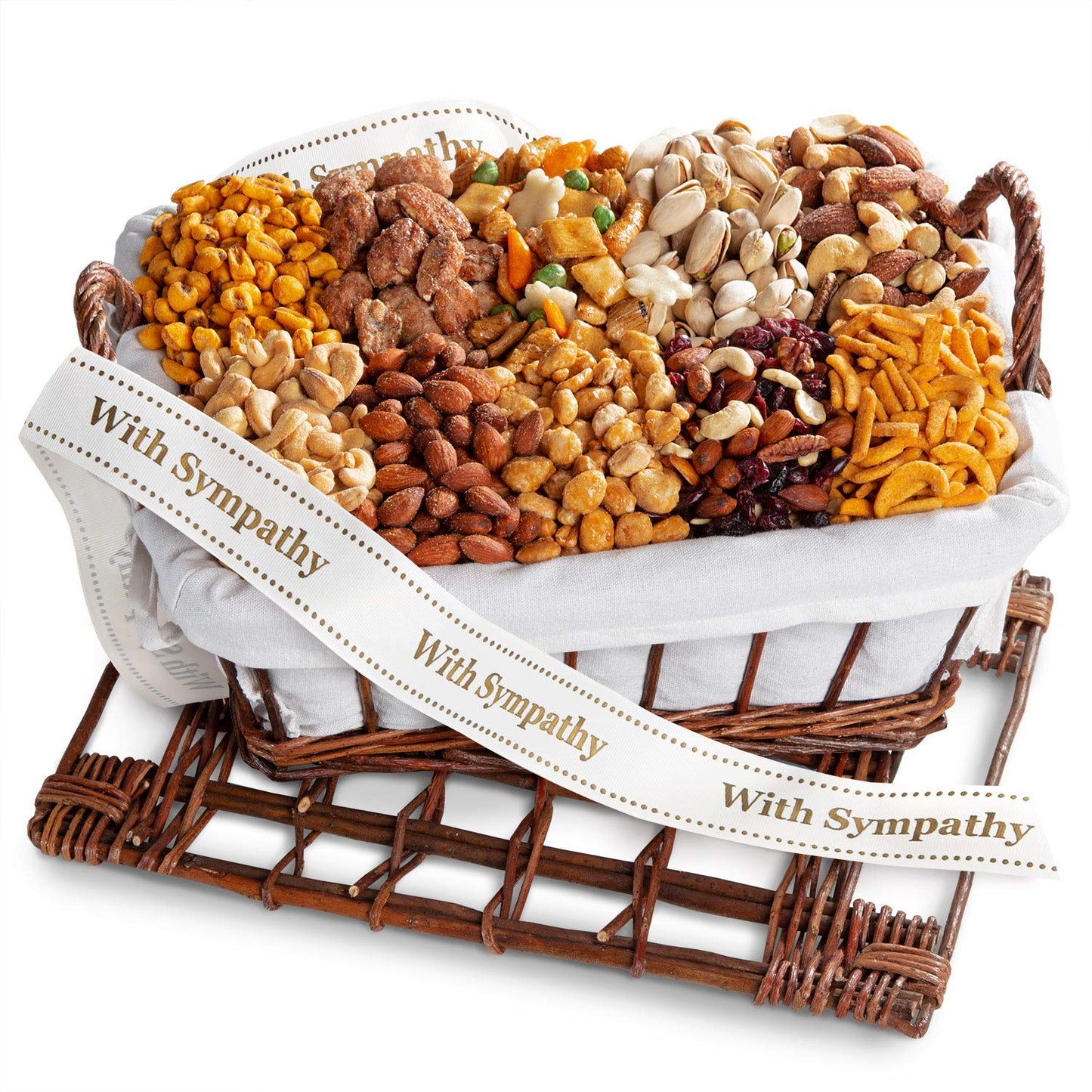 A Gift Inside Sympathy Snack Attack Gift Basket