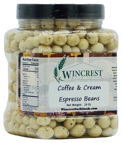 Chocolate Espresso Beans - 1.5 Lb Tub (Coffee & Cream)