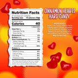 Cinnamon Hearts | 1 Pound Bag | Cinnamon Candy | Classic Heart Shaped Candy Bits for Baking, Decorating, Gifting, and Snacking | Spicy Nostalgic