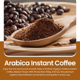 Al Khair Saudi Instant Classic Coffee Packets,Non GMO Verified (2gx50Stx) 100g