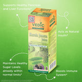 Vedic Karela Jamun Juice - Natural Juice for Immune Support - 33.8oz, Ideal for Daily Use (1000 ML)