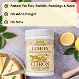Rawleigh Lemon Pie Filling & Dessert Mix (16 oz) - Makes Up to 7 Pies - Traditional Cook & Serve Lemon Dessert Base - Gluten Free, No MSG, Versatile
