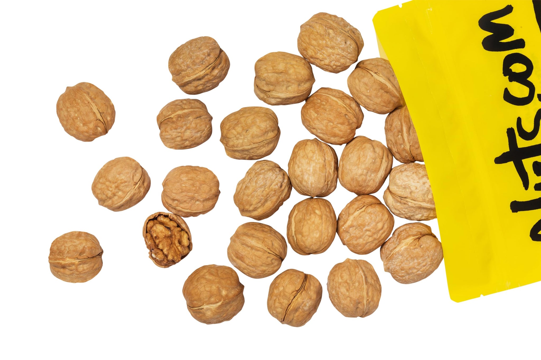 Nuts.com Whole Walnuts in Shell, 2 lbs - Fresh Unshelled Raw Walnuts with Buttery, Nutty Flavor