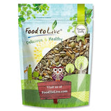 Food to Live Dry Roasted Sunflower and Pumpkin Seed Mix with Himalayan Salt, 8 Ounces - Oven Roasted, Lightly Salted, No Oil, Rich in Protein, Perfect