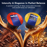 Lavazza Blue Coffee Capsules Variety Pack - 100 Count - Includes Decaf Dek, Gran Espresso, Top Class & Gold Selection - Compatible with Lavazza LB