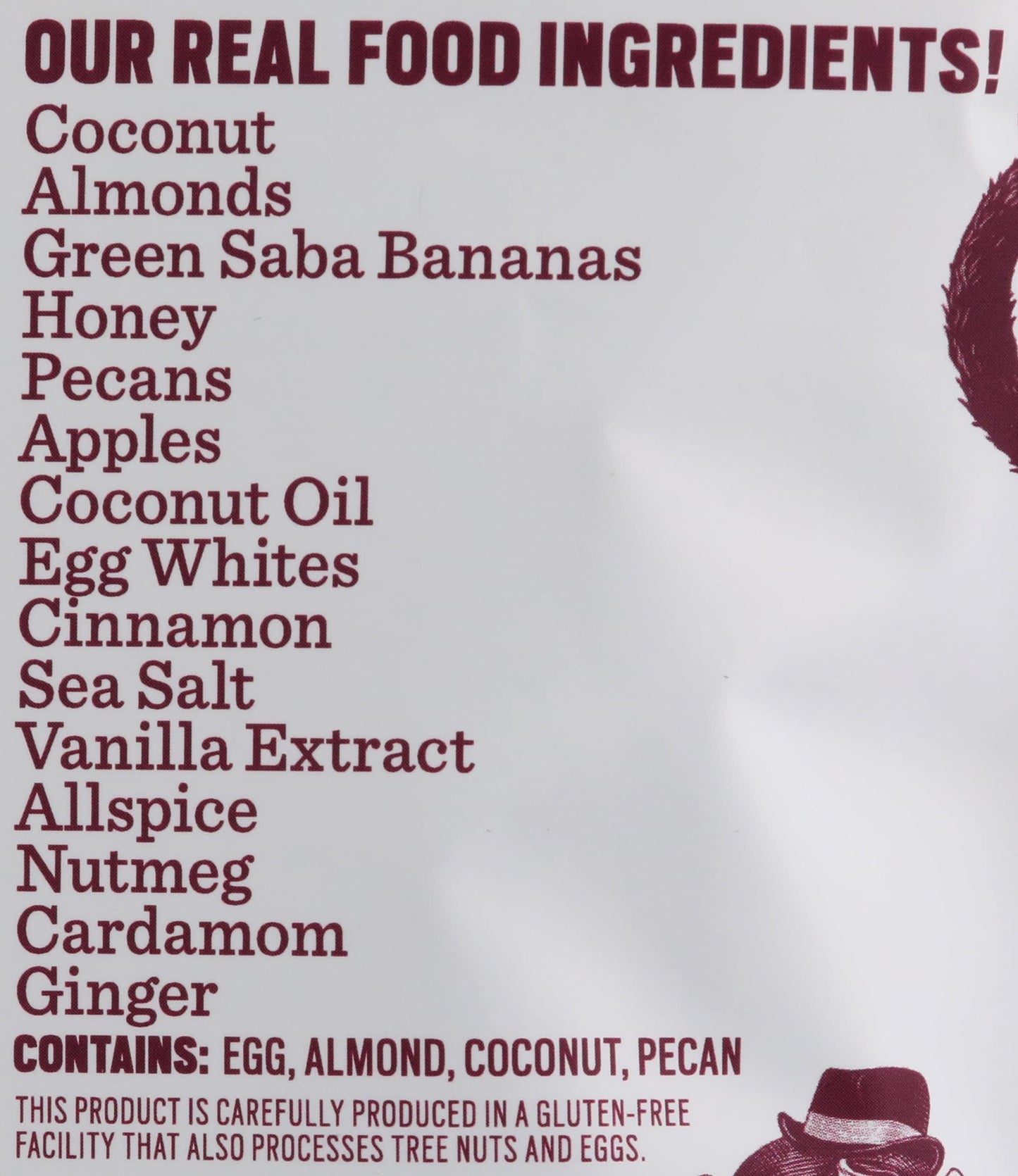 Bubbas Fine Foods Cinn-Ful Apple Ungranola, 6 OZ