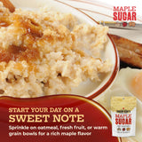 Sugar Bob’s Finest Kind, Vermont Maple Sugar, Made from All-Natural Vermont Maple Syrup, 4 oz.