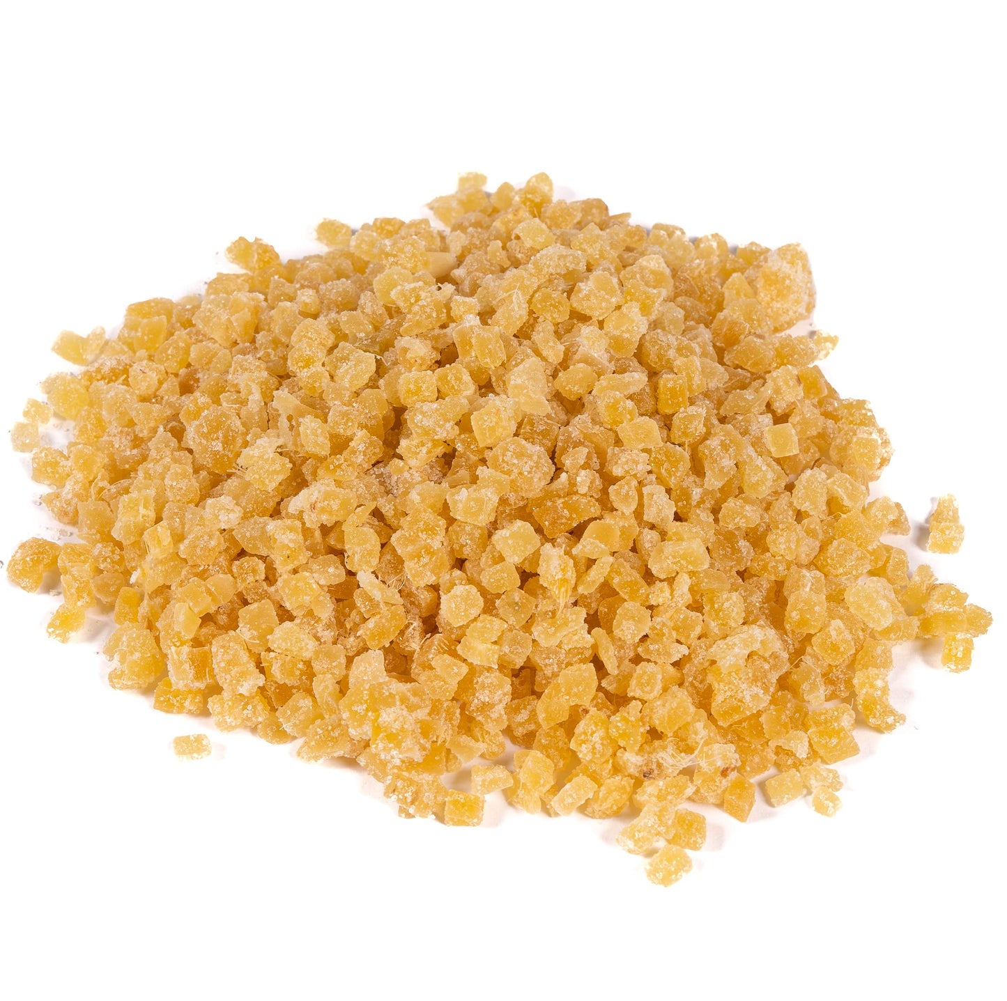 Crystallized Ginger Pieces (4oz) - Candied Ginger Chews - Great for Baking, Snacking & Nausea from IAN's