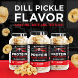 Ol' Uncle Porkers Shaw Strength Protein Pork Rinds (Dill Pickle, 8Oz) Developed for World’s Strongest Man Brian Shaw, Keto-Friendly, High Protein, No