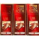 Moser Premium Fine German Chili / Dark Chocolate Bars.(3 Pack) by Moser Roth