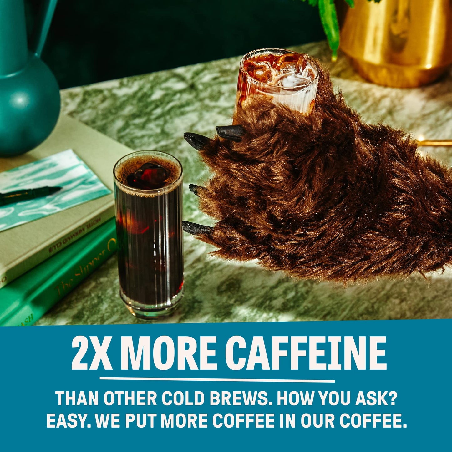 Wandering Bear Coffee Organic Vanilla Cold Brew Coffee, 32 FZ
