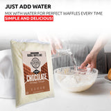 OldSoul Professional Bubble Waffle Mix | Crispy | 10 Lbs | Chocolate Flavor | Egg Waffle Mix | 56 Waffles (10 Lbs, Traditional)