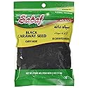 Sadaf Black Seeds - Nigella Black Caraway Seeds for Cooking & Food Seasoning - Kosher - 4 Oz Resealable Bag