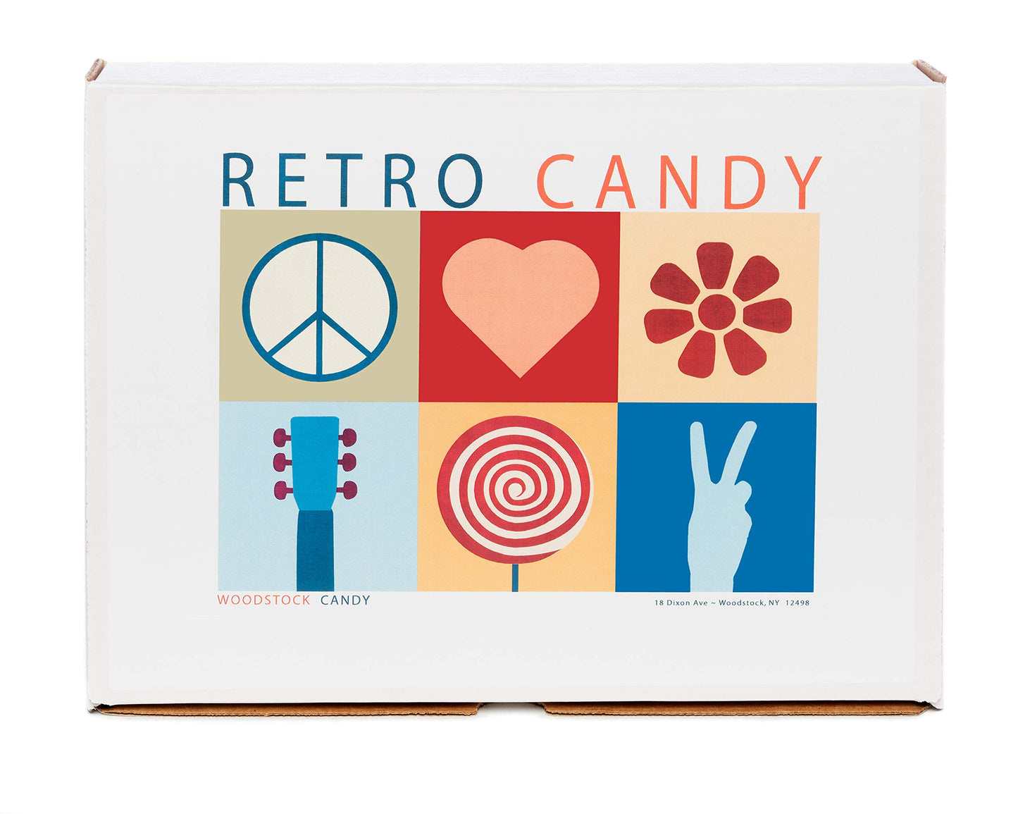 RETRO CANDY YUM Care Package Classic Nostalgic Retro Candy Assortment Gift Box for Men and Women