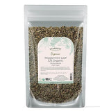 Starwest Botanicals Organic Peppermint Leaves Cut & Sifted - Dried Loose Leaf Herb for Tea, Herbal Blends, Baking, & Cooking, Caffeine Free, Sourced