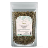 Starwest Botanicals Organic Peppermint Leaves Cut & Sifted - Dried Loose Leaf Herb for Tea, Herbal Blends, Baking, & Cooking, Caffeine Free, Sourced