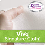 Viva Signature Cloth Choose-A-Sheet Paper Towels, Soft & Strong Kitchen Paper Towels, White, 6 Count