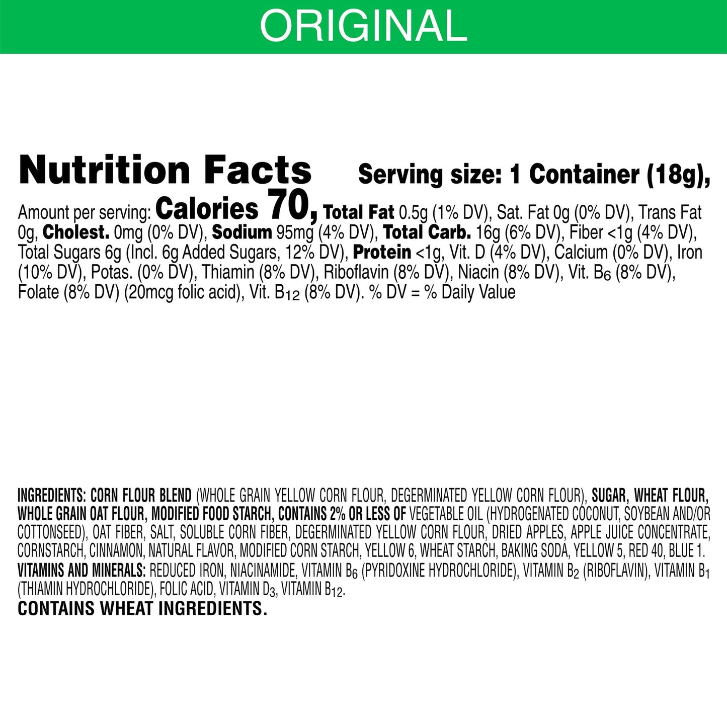 Kellogg's Apple Jacks, Breakfast Cereal, .63oz (96 Count)