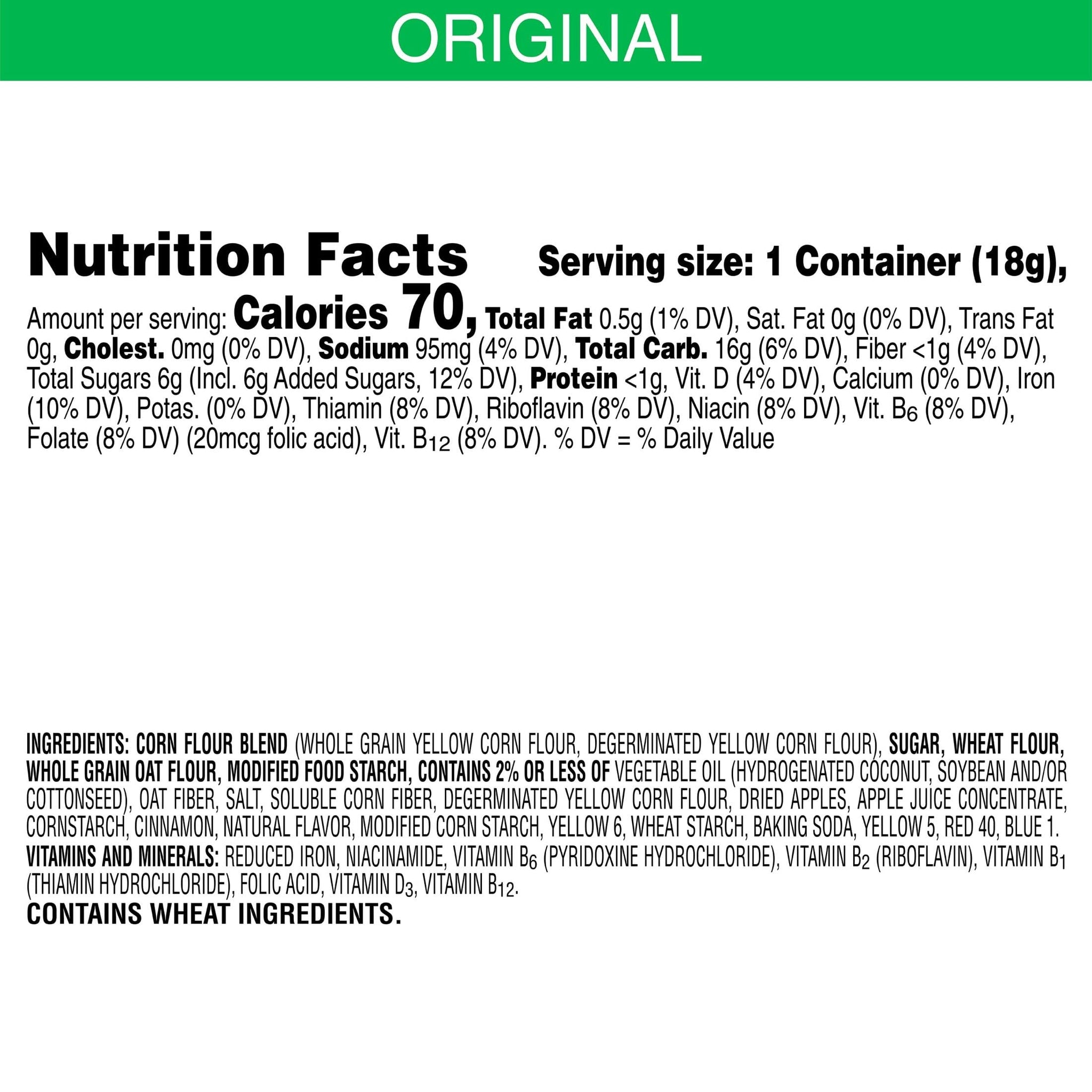 Kellogg's Apple Jacks, Breakfast Cereal, .63oz (96 Count)