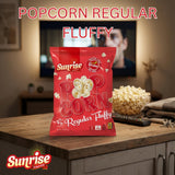 Sunrise Snacks Regular Fluffy Popcorn - Movie Theater Crunch, Gluten Free, Nut Free, Dairy Free, Kosher - Perfect for Home, Office, School, Travel