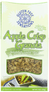 Gluten Free Sensations Granola, Apple Crisp, 9 Ounce