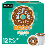 The Original Donut Shop Keurig Single-Serve K-Cup Pods, Decaf Keurig Single-Serve K-Cup Pods, Medium Roast Coffee, 12 Count