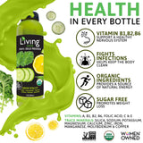 O2 Living Juice Cold Pressed Drink - Green Vitality Organic Juice Variety Pack - No Added Sugars or Water, Naturally Sweetened from Fruits, Rich in