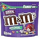 M&M Chocolate Candy - Dark Chocolate 19.2 OZ
