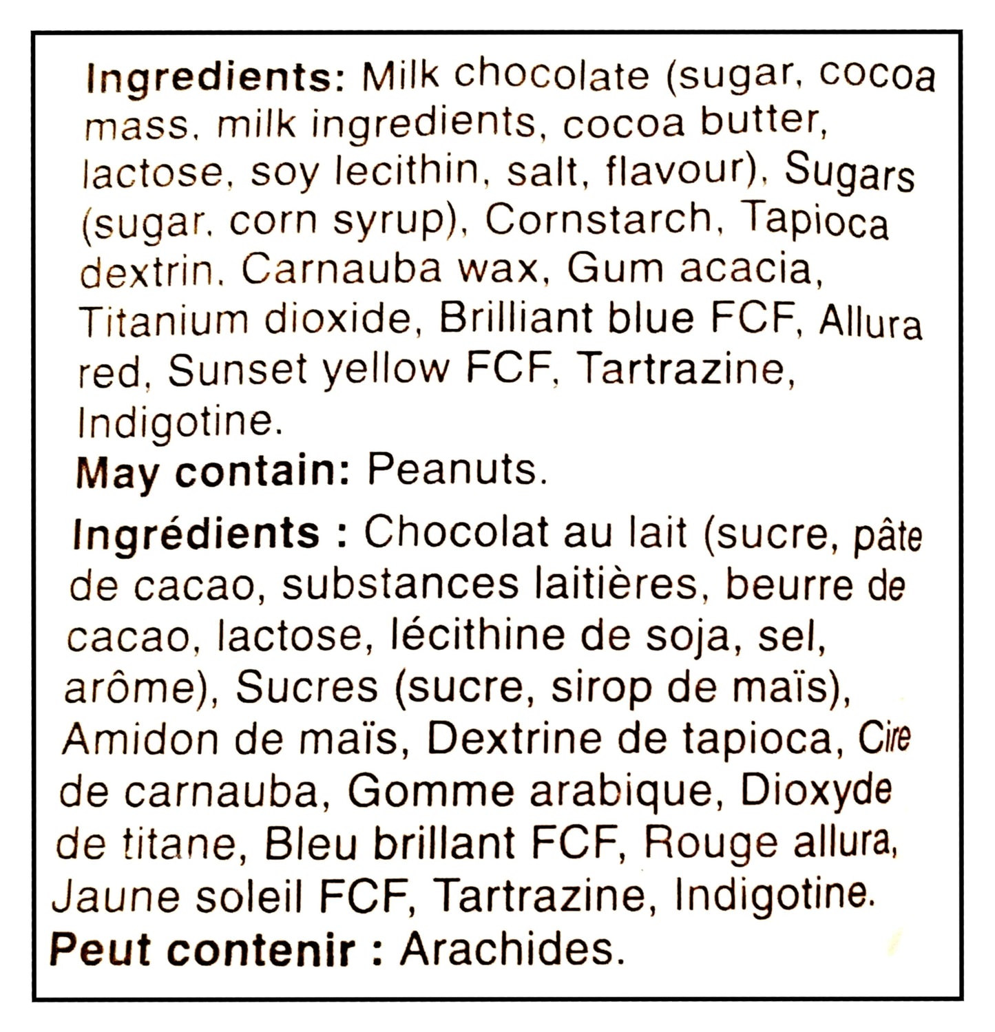 M&Ms Minis Milk Chocolate Candies, Sharing Bag, 165g/5.8 oz