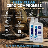 Laundry Detergent, 124 Load. Unscented Liquid Laundry Detergent Washing Soap for Sensitive Skin. ProvenSafe™ Fabric Stripper Cleaning Supply w/Odor