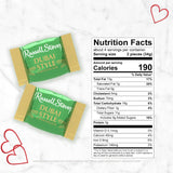 RUSSELL STOVER Valentine's Day Dubai Style Milk Chocolate Candy Pistachio & Kataifi Heart Gift Box, 4.75 oz.
