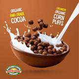 EnviroKidz Organic Choco Chimps Cereal, 10 oz (Pack of 12), Chocolate, Gluten Free, Non-GMO, Fair Trade, by Nature's Path